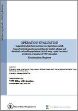 Sudan PRRO 200808 "Support for Food Security and Nutrition for Conflict-Affected and Chronically Vulnerable Populations": A mid-term Operation Evaluation